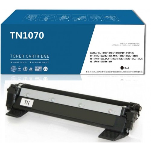 Brother TN1070 Black Toner Cartridge Inksale Brand Brother TN1070 Black Toner Cartridge Inksale Brand