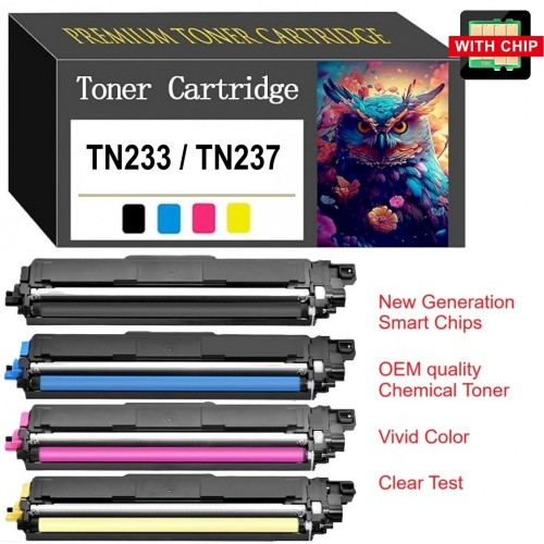 Brother MFCL3710CW Toner Cartridge TN233 Compatible Premium