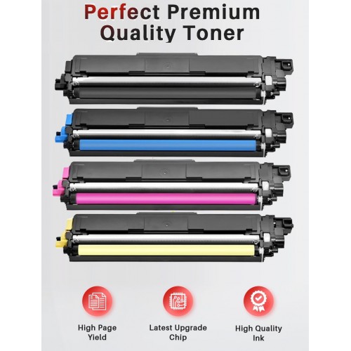 Brother TN237 Toner Cartridge 2BK+C+Y+M compatible Premium A+ Brother TN237 Toner Cartridge 2BK+C+Y+M compatible Premium A+