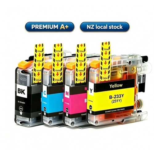 Brother DCPJ4120DW ink Cartridge LC233 LC231 Premium