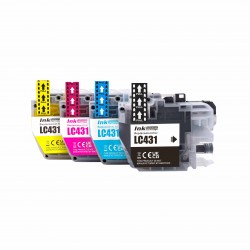 Brother DCPJ1050DW Ink Cartridge LC431 Compatible