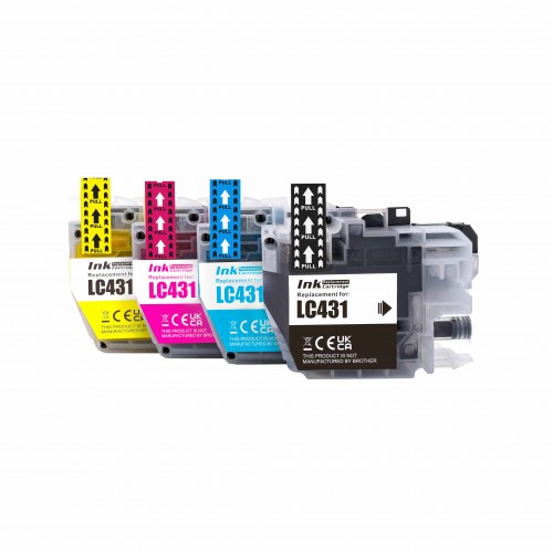 Brother MFCj1010dw ink cartridge LC431 compatible