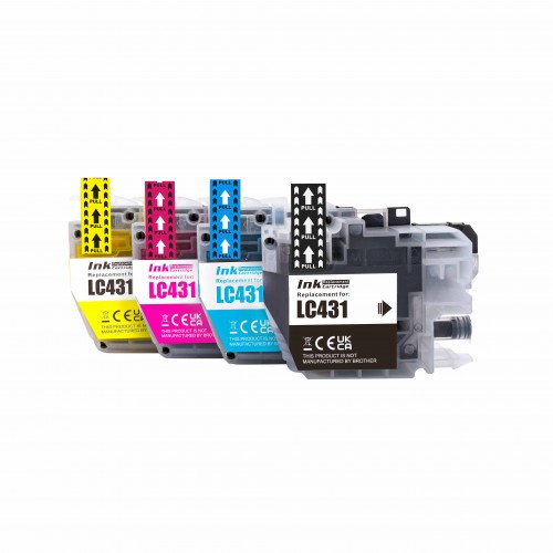 Brother DCPJ1050DW Ink Cartridge LC431 Compatible