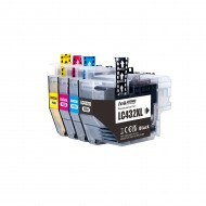 Brother LC432XL Ink Cartridge Full Set Compatible High Yield