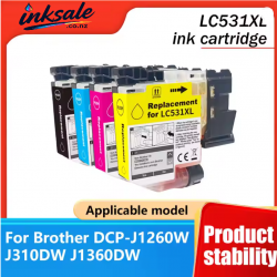 Brother LC531XL High Yiled ink Cartridge Compatible Premium