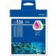 Brother LC536 Ink Cartridge Compatible - Cyan / Magenta / Yellow - 3 Pack