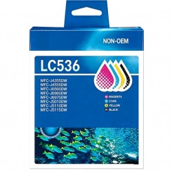 Brother MFC-J6960DW ink Cartridge LC536 Compatible Premium