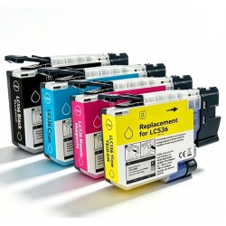 Brother LC536 ink Cartridge Compatible Premium
