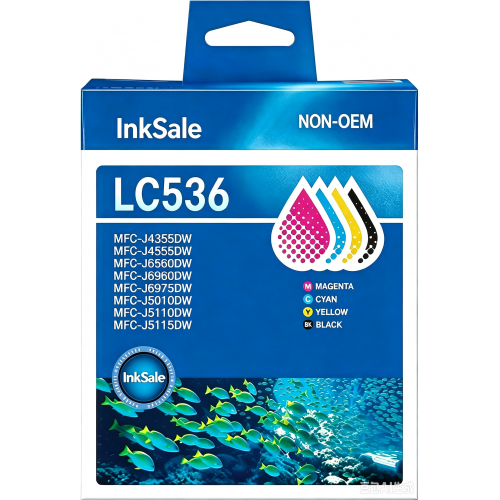 Brother LC536 ink Cartridge Compatible Premium