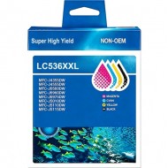 Brother LC536XXL Super High Yield ink Cartridge Compatible Premium