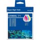Brother LC536XXL Ink Cartridge Compatible - Cyan / Magenta / Yellow - 3 Pack