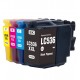 Brother LC536XXL Ink Cartridge Compatible - Cyan / Magenta / Yellow - 3 Pack