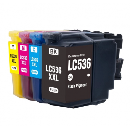 Brother LC536XXL Super High Yield ink Cartridge Compatible Premium