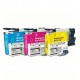 Brother LC536XL Ink Cartridge Compatible - Cyan / Magenta / Yellow - 3 Pack