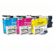 Brother LC536 Ink Cartridge Compatible - Cyan / Magenta / Yellow - 3 Pack