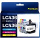 Brother LC436 Ink Cartridge Compatible Premium Brother LC436 Ink Cartridge Compatible Premium