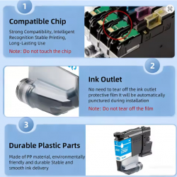 Brother LC531XL High Yiled ink Cartridge Compatible Premium