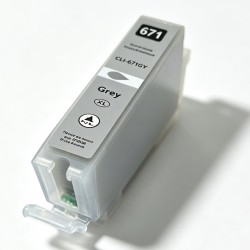 Canon CLI671XL Grey Ink Cartridge Compatible
