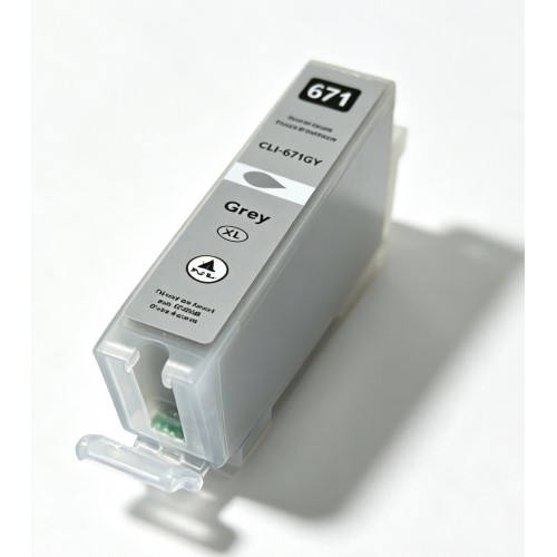 Canon CLI671XL Grey Ink Cartridge Compatible