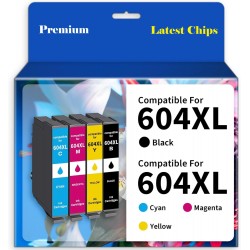 Epson 604XL Black / Color XL- Ink Cartridge Compatible