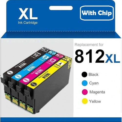Epson 812XL High Yield ink cartridge Compatible Premium Epson 812XL High Yield ink cartridge Compatible Premium