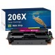 HP 206X W2113X Magenta Toner Cartridge With Chips Compatible Premium HP 206X W2113X Magenta Toner Cartridge With Chips Compatible Premium