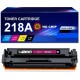 HP 218A W2183A Magenta Toner Cartridge without Chips Compatible 