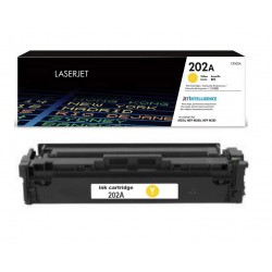 HP 202A CF502A Yellow Toner Cartridge Compatible Premium