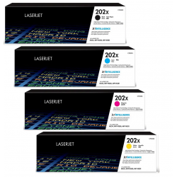 HP 202X Full Set Toner Cartridges High Yield Compatible Premium