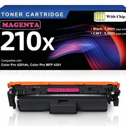 HP 210X Magenta Toner Cartridge Compatible High Yield Premium