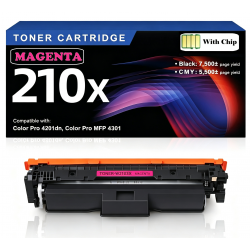 HP 210X Magenta Toner Cartridge Compatible High Yield Premium