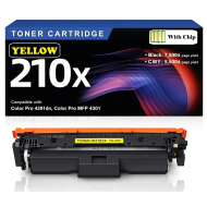 HP 210X Yellow Toner Cartridge Compatible High Yield Premium