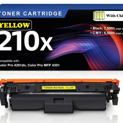 HP 210X Yellow Toner Cartridge Compatible High Yield Premium