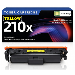 HP 210X Yellow Toner Cartridge Compatible High Yield Premium