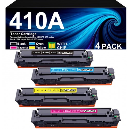 HP 410A CF410A CF411A CF412A CF413A Toner Cartridge Compatible Premium HP 410A CF410A CF411A CF412A CF413A Toner Cartridge Compatible Premium