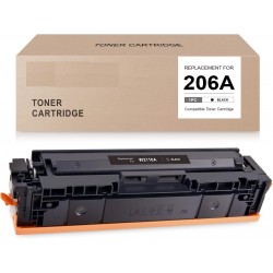 HP 206A W2110A Black Toner Cartridge compatible without smart chip