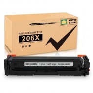 HP 206X Black Toner Cartridge W2110X compatible