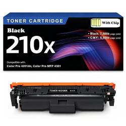 HP 210X Black Toner Cartridge Compatible High Yield Premium