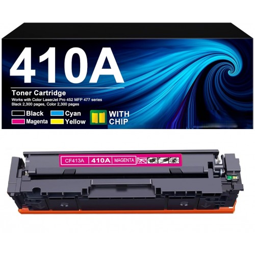 HP 410A CF413A Magenta Toner Cartridge Compatible Premium HP 410A CF413A Magenta Toner Cartridge Compatible Premium