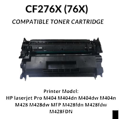 HP CF276X 76X Toner Cartridge compatible
