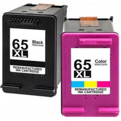 HP 65XL Black + TriColour Ink Cartridge Compatible