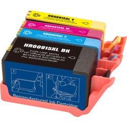 HP 915XL full set ink cartridge Extra Large compatible