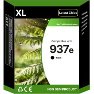 HP 937e Black Ink Cartridge High Yield Remanufactured