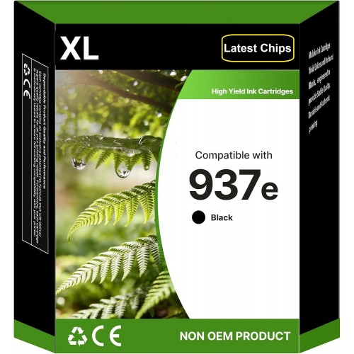 HP 937e Black Ink Cartridge High Yield Remanufactured