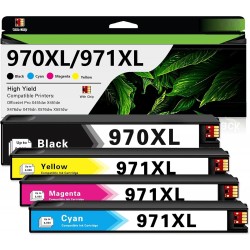 HP Officejet Pro X576dw Multifunction Printer Ink Cartrige 970XL 971XL