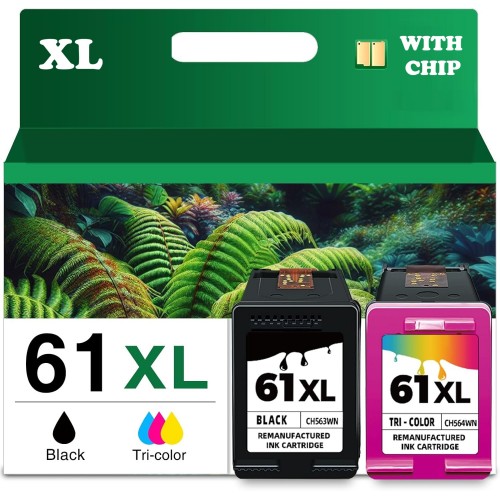 HP 61XL Black Ink Cartridge remanufactured