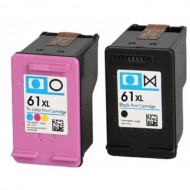 HP 61XL Black+Tri-color Ink Cartridge compatible