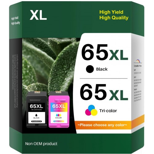 HP 65XL Black Ink Cartridge Compatible