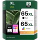 HP 65XL Black + TriColour Ink Cartridge Compatible