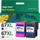 HP 67XL Black Ink Cartridge Compatible High Yield